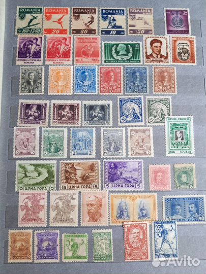 Альбом с марками 1215 шт. чистые