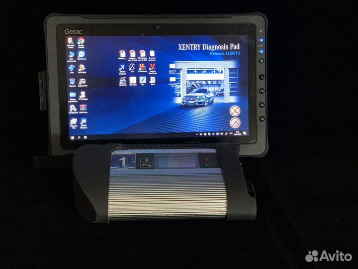 Автосканер Mercedes SD Connect 4 doip + планшет ge