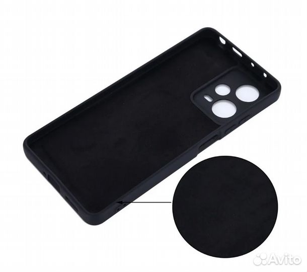 Чехол Silicone Cover для Xiaomi Redmi Note 12 Pro