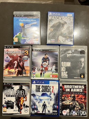 Игры диски лицензионные ps3