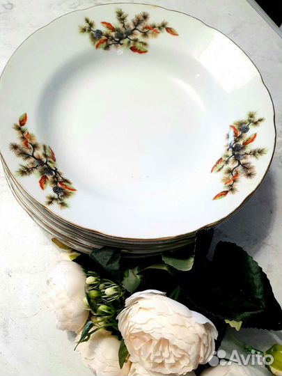 Тарелка фарфор Япония