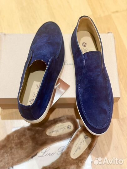 Лоферы мужские loro piana зимние 44размера