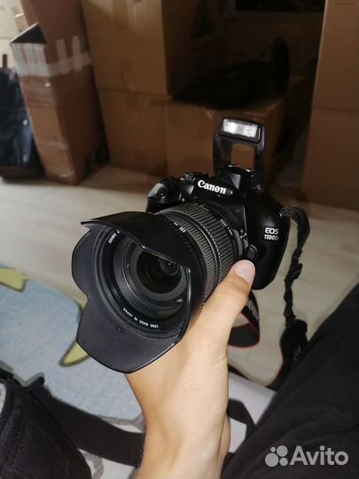 Фотоаппарат Canon eos 1100d + sigma 17 50 f 2 8