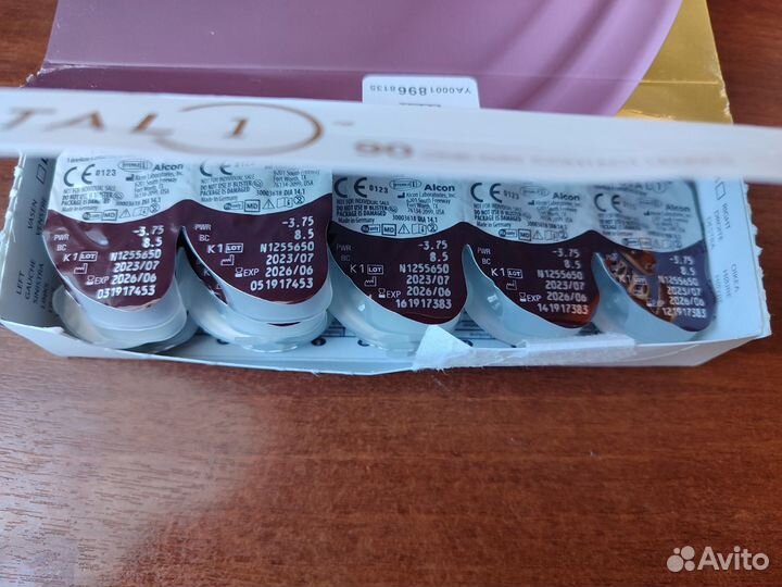 Alcon dailies total 1 однодневные 80 из 90 штук