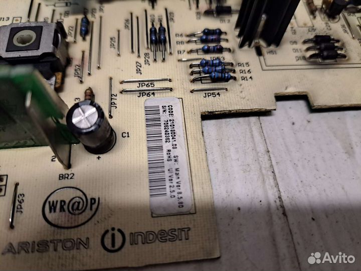 Плата управления стиральной машины Indesit wia102