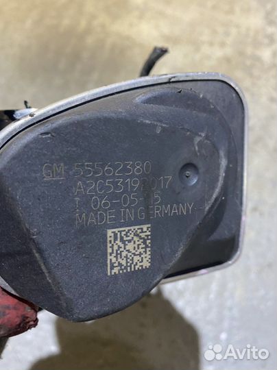 Заслонка дроссельная электрическая GM 55562380
