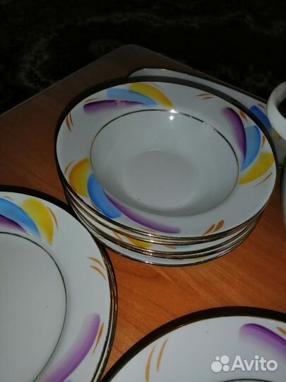 Столовый сервиз времен СССР