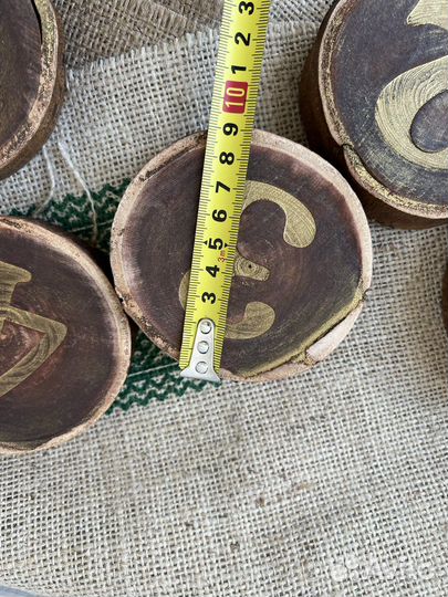 Номерки на столы 5 шт