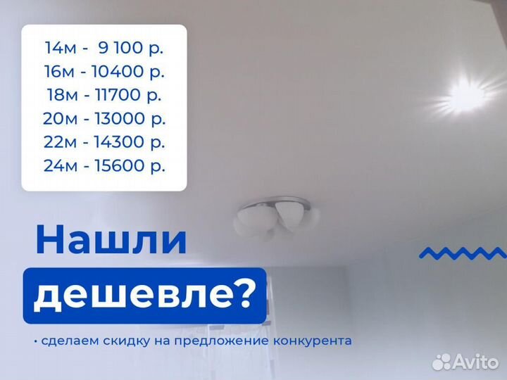 Натяжной потолок