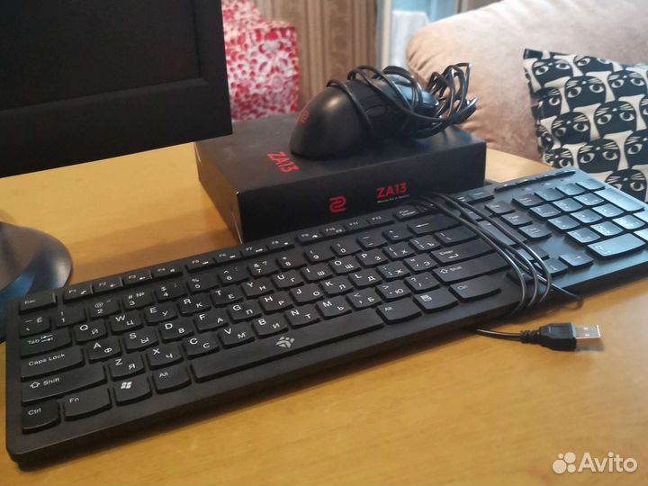 Клавиатура и мышь zowie ZA13
