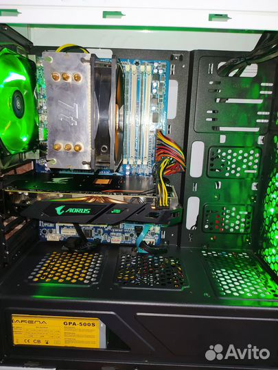 Мощный игровой Компьютер комплект i7