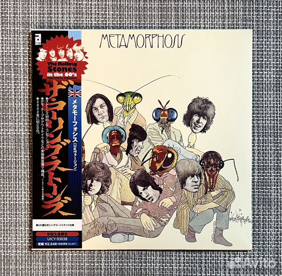 The Rolling Stones-Metamorphosis CD Japan Mini LP