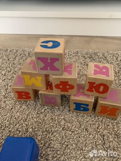 Кубики для малышей 0+