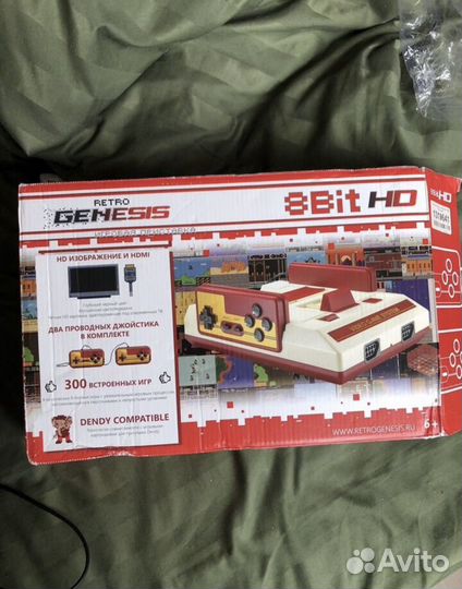 Ретро-консоль Retro Genesis 8 Bit HD Денди 300 игр