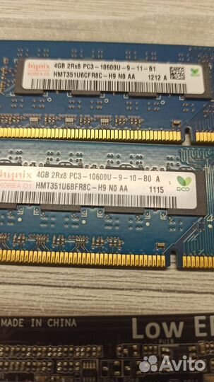 Материнская плата с процессором и памятью