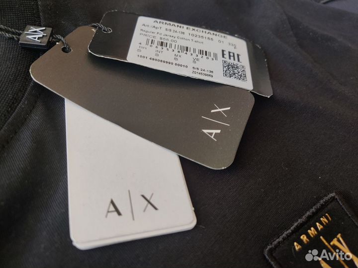 Футболка Ax майка armani exchange ах армани