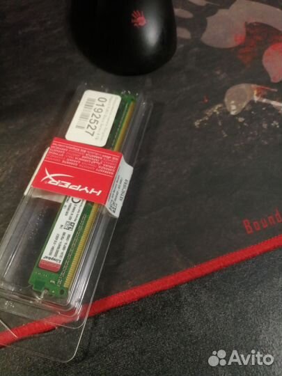 Оперативная память kingston DDR3 1600MHz 2x4gb