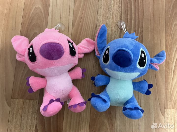 Стич и Энжел мягкие игрушки