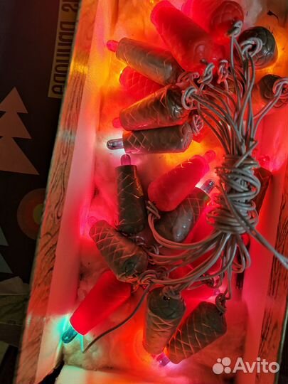 Гирлянда СССР шишки