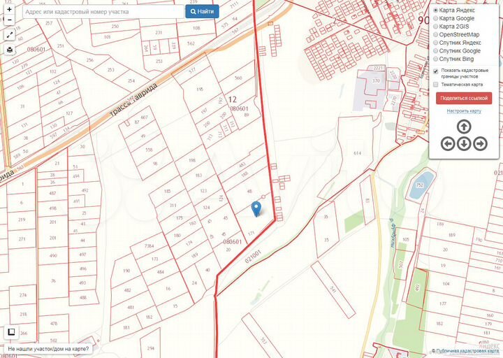 Участок 738,35 га (СНТ, ДНП)