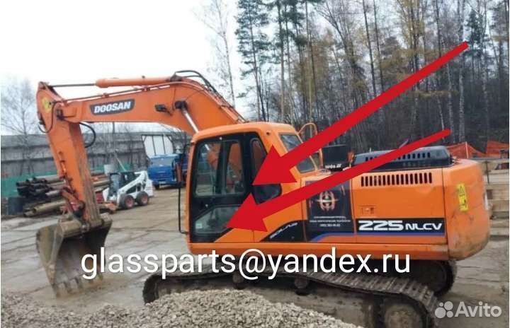 Стекло лобовое-кузовное на Doosan DX 190,225,300