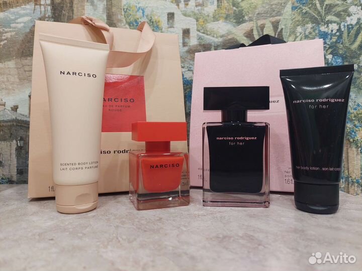 Парфюмерные наборы narciso rouge, FOR HER
