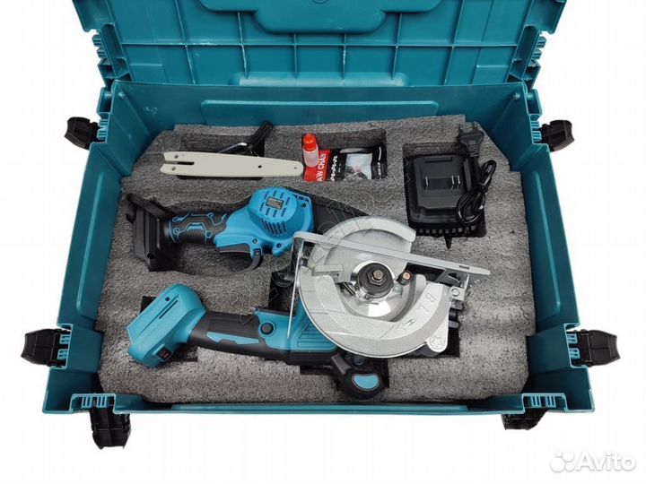 Набор инструмента Makita 6в1 + циркулярка щ