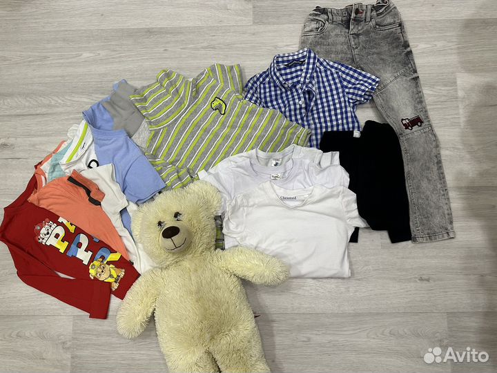 Комплект одежды для мальчика 4-6 лет, 17 вещей