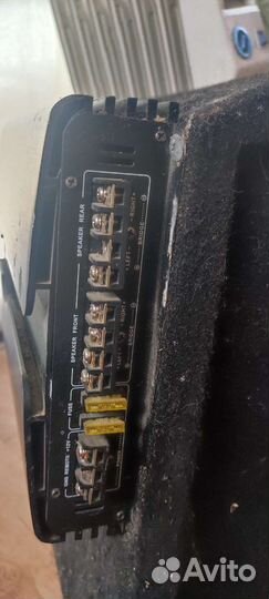 Сабвуфер и усилитель