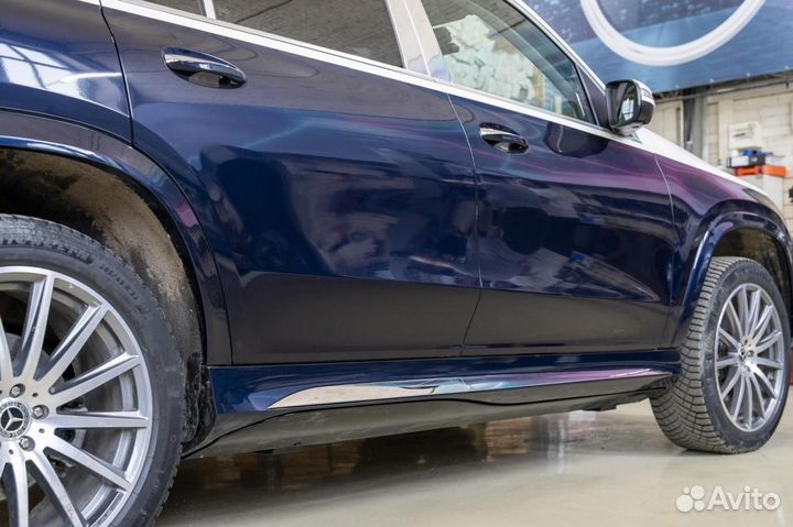 Выдвижные пороги Mercedes Benz Maybach GLS X167