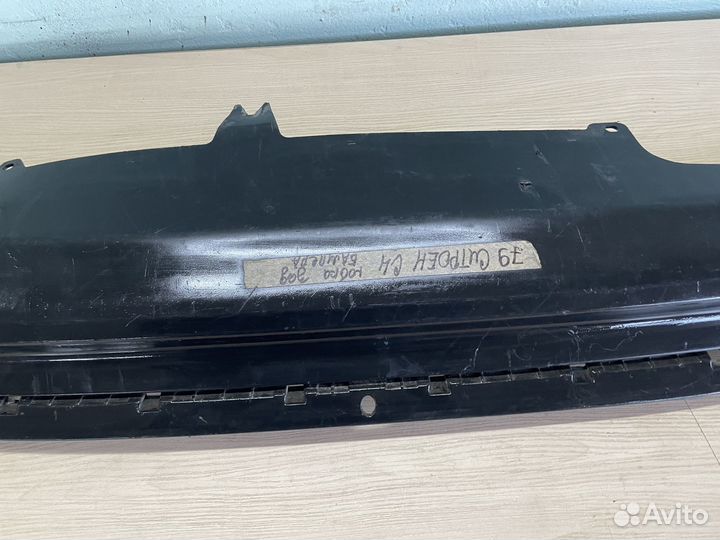 Юбка заднего бампера Citroen c4