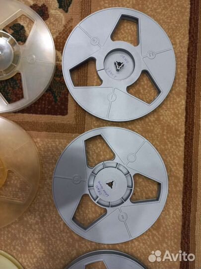 Катушки 22 см для магнитофона. Ленинград