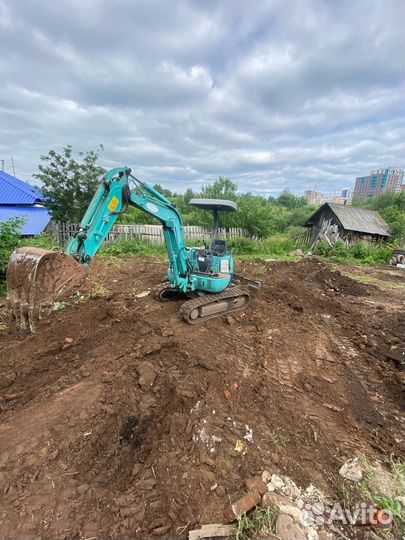 Услуги мини экскаватора копка земляные работы