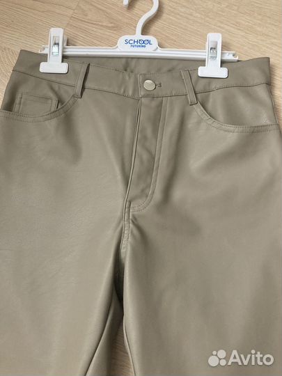 Кожанные брюки Н&М 42-44 размер