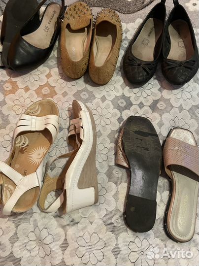 Балетки, туфли, босоножки, шлепанцы