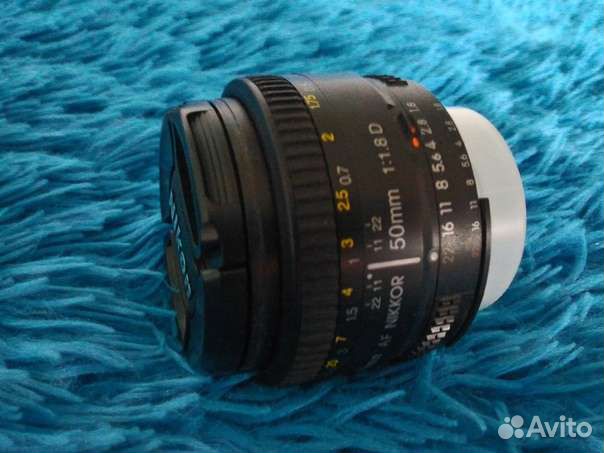 Портретный Объектив Nikon 50mm 1.8D и тд
