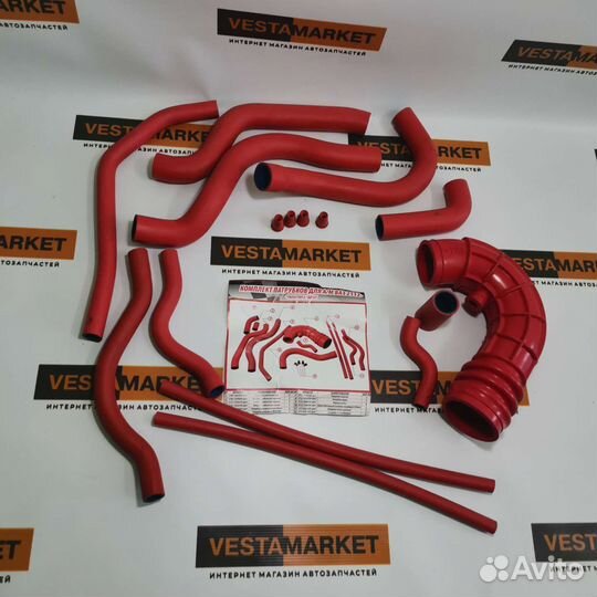 Комплект патрубков двигателя 2110 - 2112 16 кл