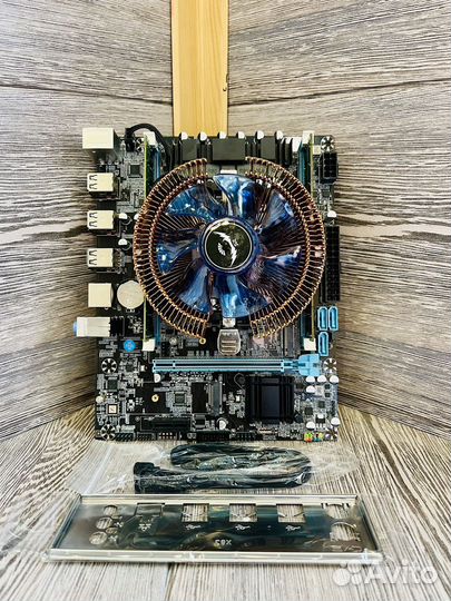 Комплект x79 lga 2011 intel Xeon 2630v2 16gb DDR3