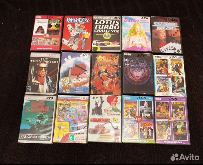 Игры для sega Сега картридж