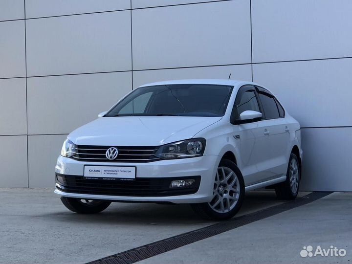 Volkswagen Polo 1.6 AT, 2018, 110 159 км