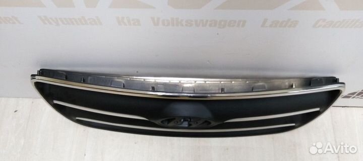 Решетка радиатора Hyundai Santa Fe 2 дорестайлинг 06-09 oem 865612B010