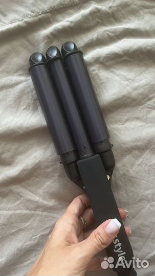 Плойка dewal тройная