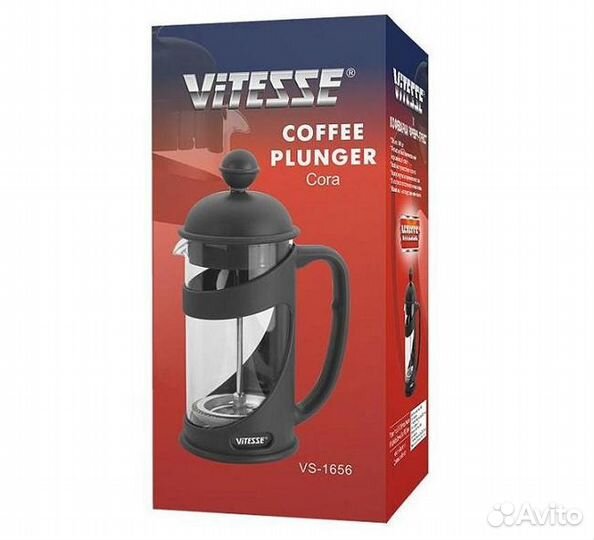 Френч-пресс Vitesse Cora для кофе или чая