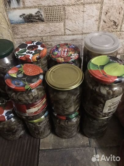 Грибочки маринованные, соленые