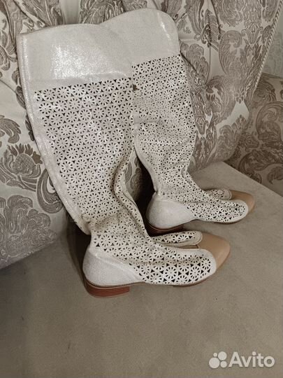 Сапоги женские натуральная кожа 40 размер