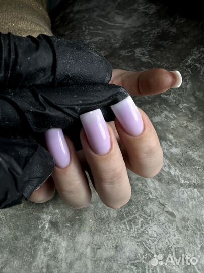 Маникюр с покрытием гель-лаком