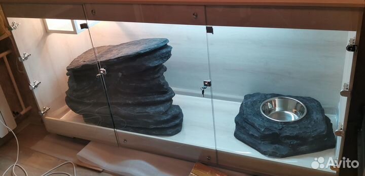 Террариум для рептилий и декор
