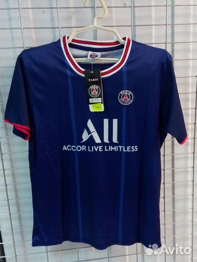 Месси Messi Псж на 13-14лет майка футбольная Новая