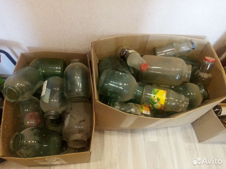 Банки стеклянные