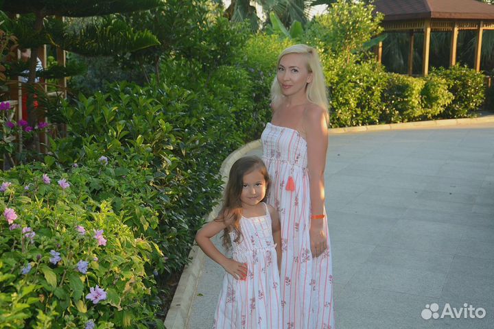 Платье для мамы и дочки